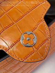 Louis Vuitton Capucines nano Mini orange  bag Chain  21*14*8cm - 5