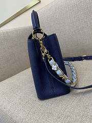 Louis Vuitton Capucines  dark blue bag Chain 31.5*20*11cm - 4