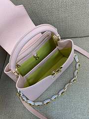 Louis Vuitton Capucines pink  bag Chain 31.5*20*11cm - 4