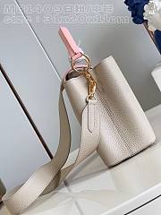 Louis Vuitton Capucines MM BAG M81409  white&pink  31.5*20*11cm - 5