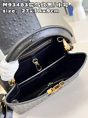 Louis Vuitton Capucines BB bag M93483 black  27*18*9cm - 5