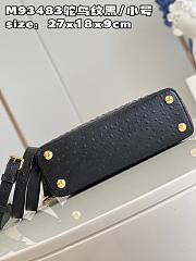 Louis Vuitton Capucines BB bag M93483 black  27*18*9cm - 4