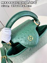 Louis Vuitton Capucines BB bag M93483 emerald  27*18*9cm - 4