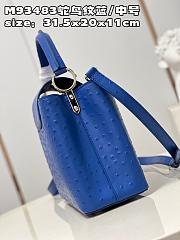 Louis Vuitton Capucines MM bag M93483 Royal blue  31.5*20*11cm - 5