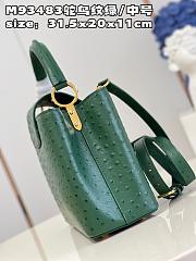 Louis Vuitton Capucines MM  bag M93483 emerald  31.5*20*11cm - 4