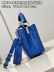 Louis Vuitton Capucines Mini  bag M93483 Royal blue 21*14*8cm - 4