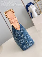 Louis Vuitton  M82949 Hills Pochette Blue Denim bag 20.5*6*16cm - 2