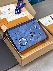 Louis Vuitton Pochette Voyage bag dark  blue 27*21*6cm - 1