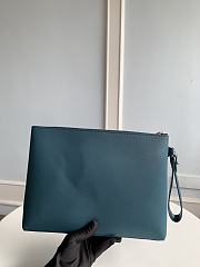 Louis Vuitton Pochette IPAD bag dark green  30*22*5cm - 5