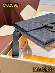 Louis Vuitton Pochette  S-Lock black bag  28*22.5*3.5cm - 3