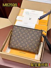 Louis Vuitton Pochette S-Lock brown  bag 28*22.5*3.5cm - 5