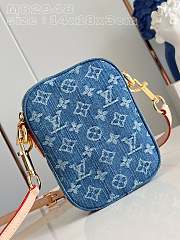 Louis Vuitton M82948 Fairfax Pochette Denim Blue  14*18*2.7cm - 3