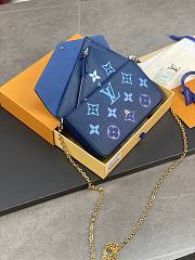 Louis Vuitton Pochette Félicie dark blue 21*12*3cm - 2