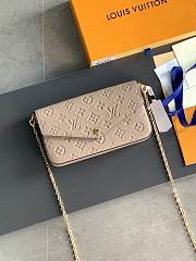 Louis Vuitton M81759 Pochette Félicie  brown  21*12*3cm - 1