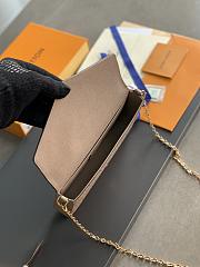 Louis Vuitton M81759 Pochette Félicie  brown  21*12*3cm - 5