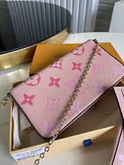 Louis Vuitton M80498  Pochette  By The Pool pink  chain  21*12*3 cm  - 3