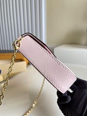 Louis Vuitton M80498 Pochette By The Pool light pink  chain 21*12*3 cm - 4