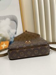 Louis Vuitton Pochette Métis M44876 Monogram Reverse Coated Canvas  25*19*9 cm - 2