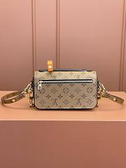 Louis Vuitton  POCHETTE MÉTIS EAST WEST bag  light brown  21.5*13.5*6cm - 4