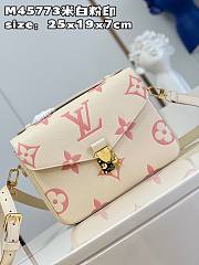 Louis Vuitton M45773 Pochette Metis  off-white  25*19*7cm - 3