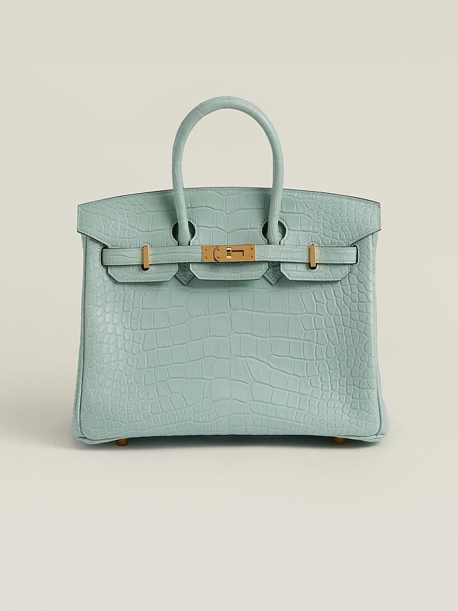 Hermes Modelnumber bag blue  25*20*13cm - 1