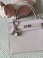 Hermes crossbody bag pink - 5