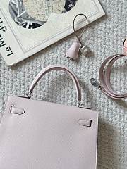 Hermes crossbody bag pink - 4