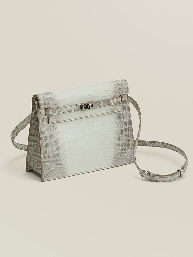 Hermes KD22-kelly dance  Silver lock 22*17*7CM - 1