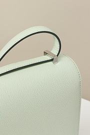 Hermes crossbody bag green  silver lock 19*15*4CM - 2