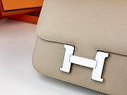 Hermes crossbody brown silver  lock bag - 5