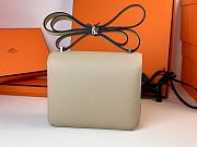 Hermes crossbody brown silver  lock bag - 2