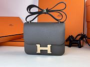 Hermes crossbody black gold lock bag - 1