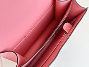 Hermes crossbody pink silver lock bag - 4