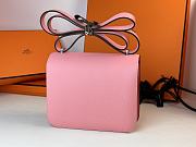 Hermes crossbody pink silver lock bag - 3