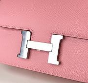 Hermes crossbody pink silver lock bag - 2