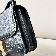 Hermes CJG19 black gold  lock bag 19*15*4cm - 3