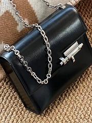 Hermes verrou mininata  black chain  bag - 3