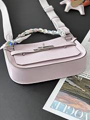 Hermes crossbody  light pink  bag - 5