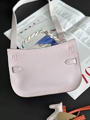 Hermes crossbody  light pink  bag - 3