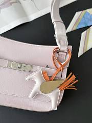 Hermes crossbody  light pink  bag - 2