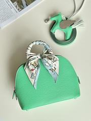 Hermes mini bolide green bag  18cm - 1