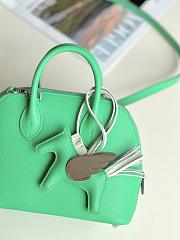 Hermes mini bolide green bag  18cm - 5