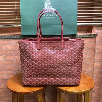 Goyard Isablle saint Louis red bag 34*27*23cm