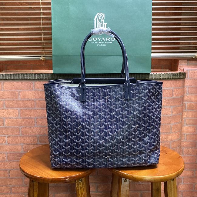 Goyard Isablle saint Louis daek blue  bag 34*27*23cm - 1