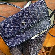 Goyard Isablle saint Louis daek blue  bag 34*27*23cm - 4