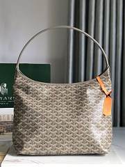 Goyard Hobo Bohème brown &green bag  42*27*15cm - 1