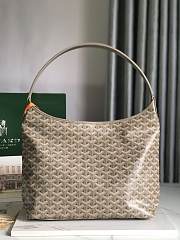 Goyard Hobo Bohème brown &green bag  42*27*15cm - 3