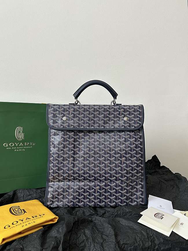 Goyard saint-leger blue  bag  37*34*15cm - 1