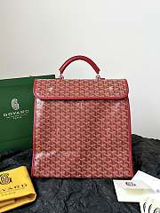 Goyard saint-leger red  bag  37*34*15cm - 1