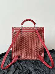 Goyard saint-leger red  bag  37*34*15cm - 5